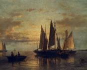 亚伯拉罕 胡克 二世 : Hulk Crossing The Harbor